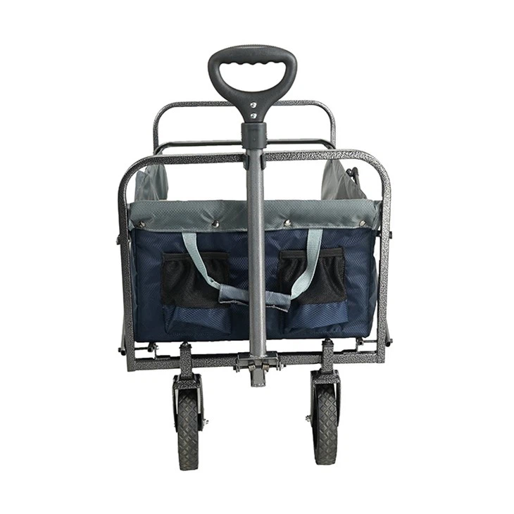 High Quality Back Open Sittable Folding Wagon