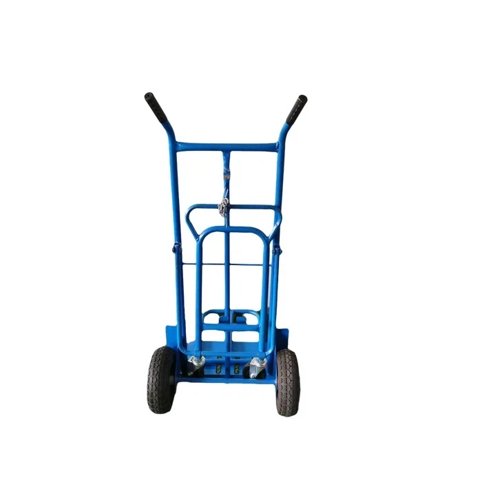 Hand Truck Trolley Cart With Pneumatic Wheel